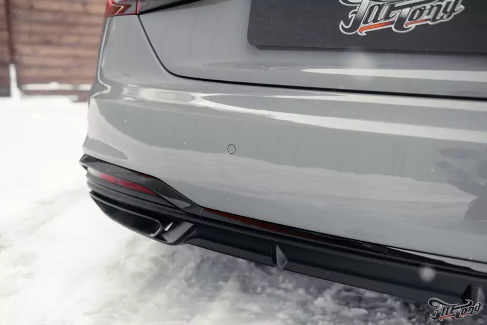 Кузовной ремонт и перетяжка руля для Audi A5